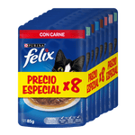 Felix Pack Surtido x8 Sobres - PetsPlaza