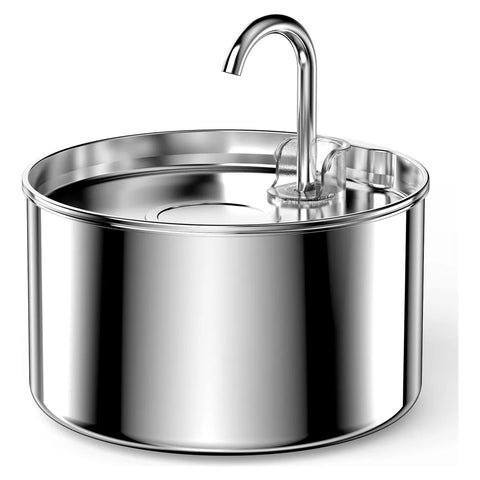 Fuente Acero Inoxidable Tipo Grifo - PetsPlaza