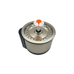 Fuente Flor Redonda Acero Inoxidable - PetsPlaza