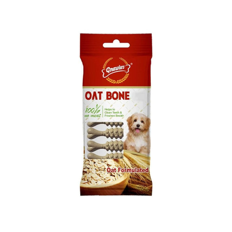 Gnawlers Oat Bone 7 Uds X 3" - PetsPlaza