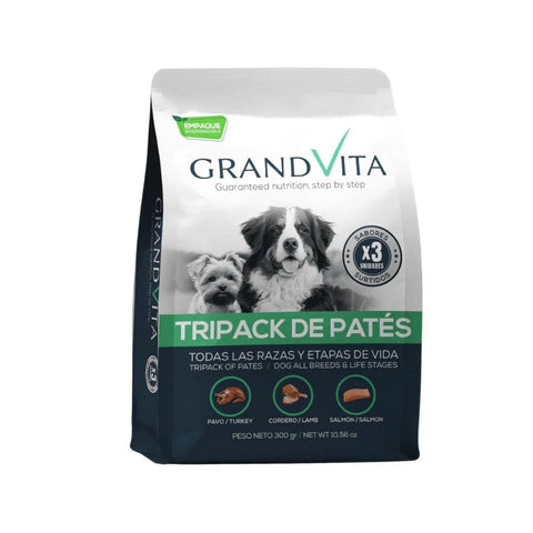 Grandvita Tripack Surtido Paté Perros - PetsPlaza