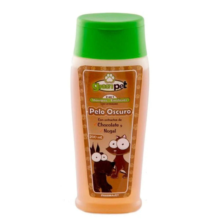 Green Pet Shampoo para Pelo Oscuro para Mascotas - PetsPlaza