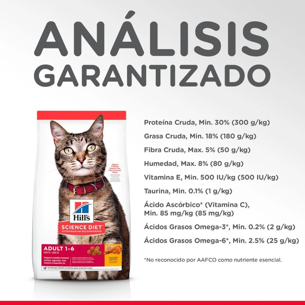 Hill’s Science Diet Adult 1 - 6 Optimal Care Gatos - PetsPlaza