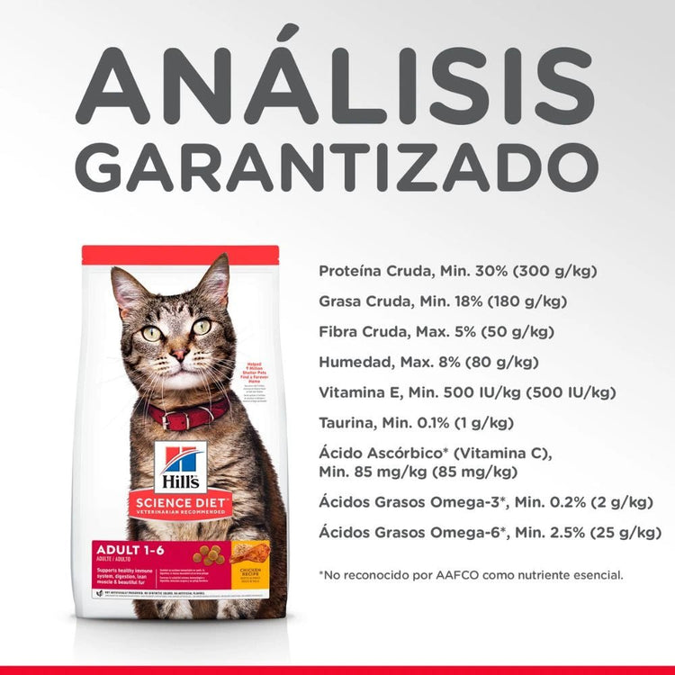 Hill’s Science Diet Adult 1 - 6 Optimal Care Gatos - PetsPlaza