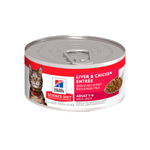 Hill's Science Diet Adult Liver & Chicken Entrée Gatos - PetsPlaza