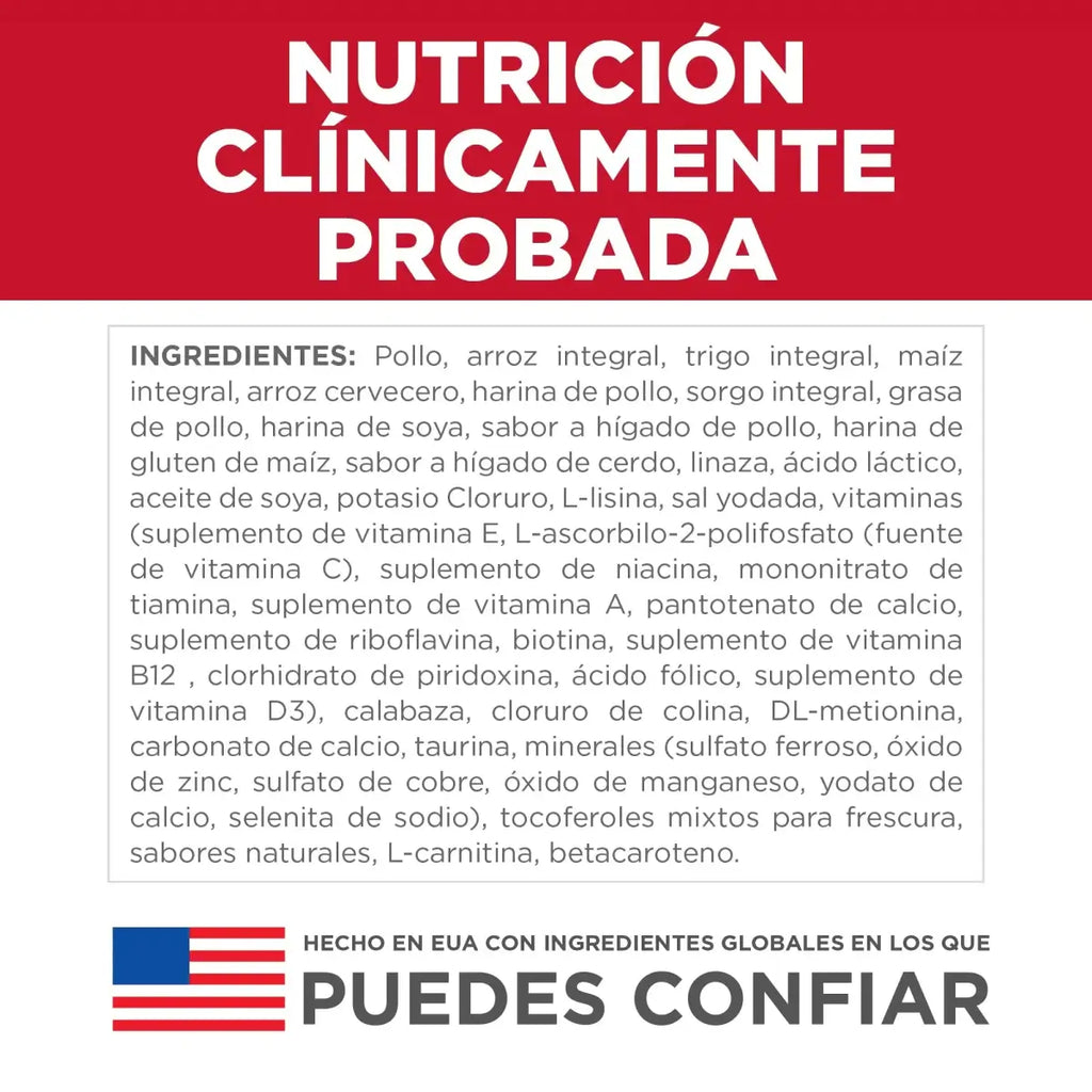 Hill's Science Diet Adult Small & Mini Pollo & Arroz Integral - PetsPlaza