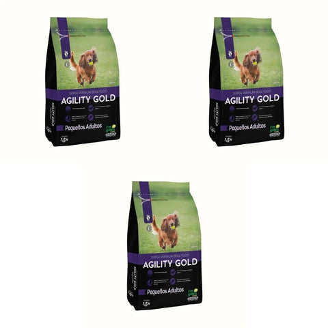 Combo Black Friday: ¡Llévate 3 Agility Gold Pequeños Adultos 1.5 Kg por 86.000! - PetsPlaza