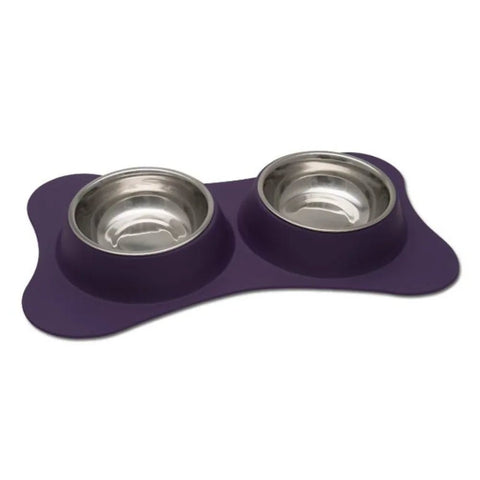 Loving Pets Comedero Doble Flexible Perros - PetsPlaza