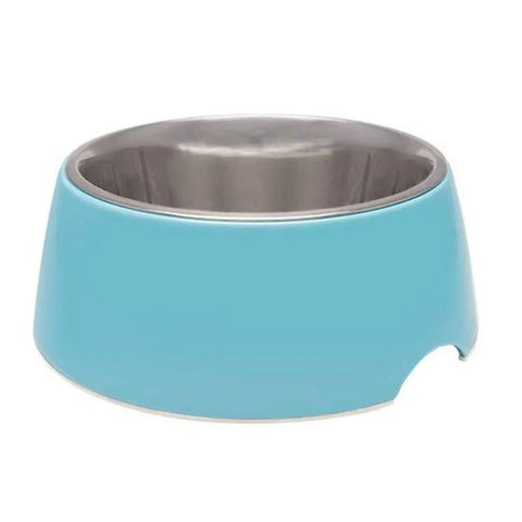 Loving Pets Comedero Retro Electric Azul Perros - PetsPlaza
