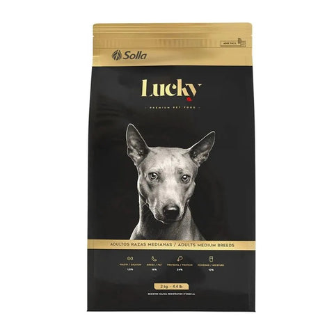 Lucky Perros Adultos Razas Medianas - PetsPlaza