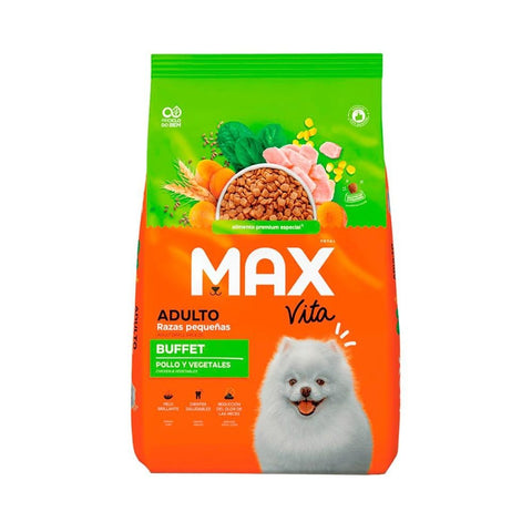 Max Vita Adulto Razas Pequeñas Buffet - PetsPlaza