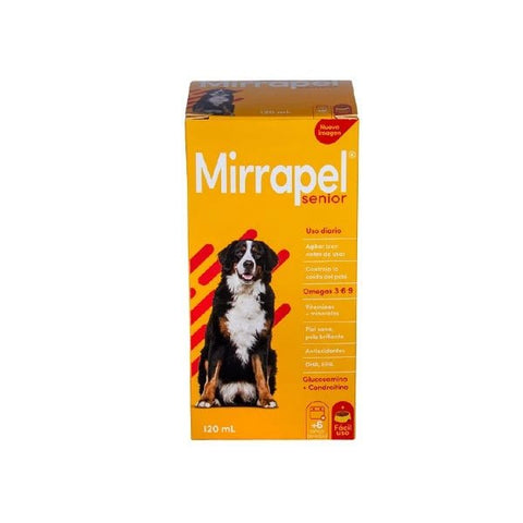 Mirrapel Senior MSD 120 mL Suplemento para Perros y Gatos Mayores - PetsPlaza