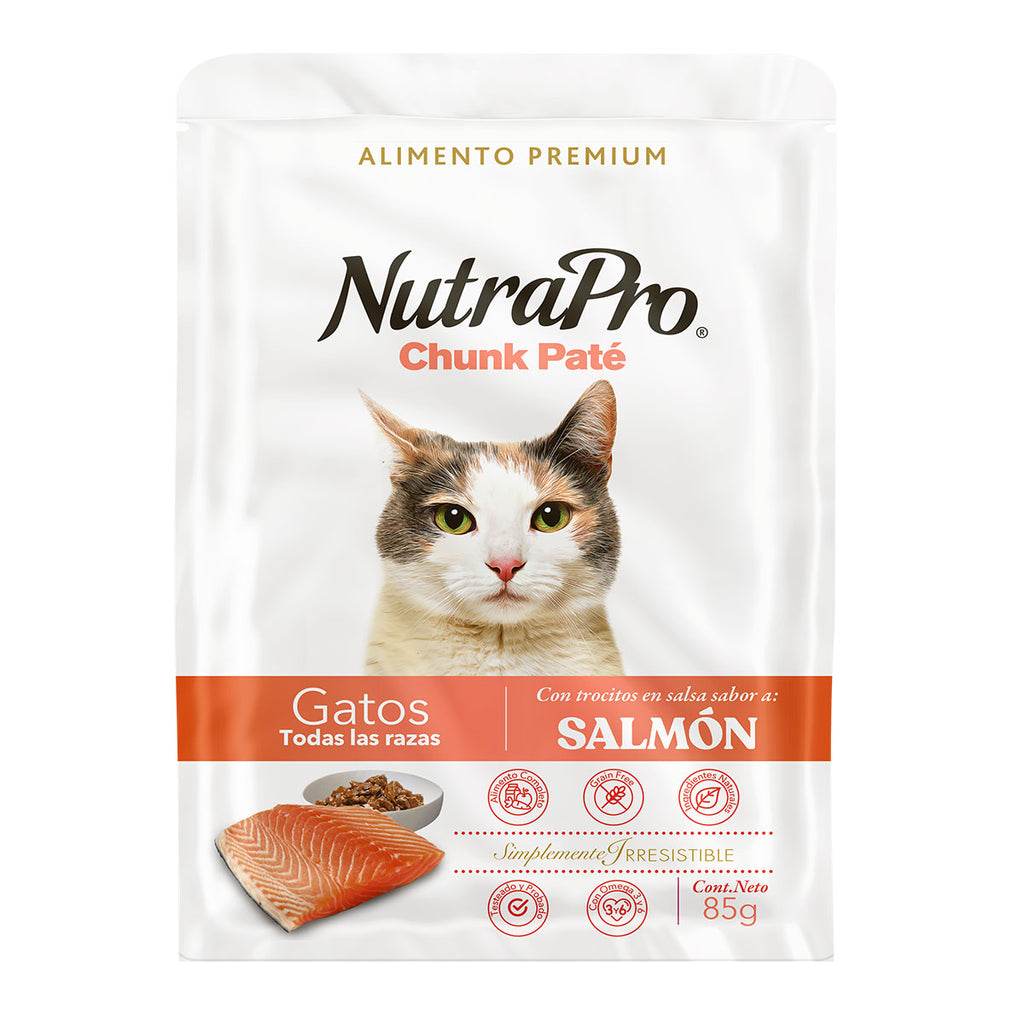 Nutrapro Pouch Gatos Salmón