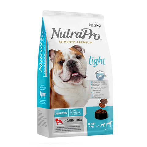 Nutrapro Perros Adultos Light - PetsPlaza