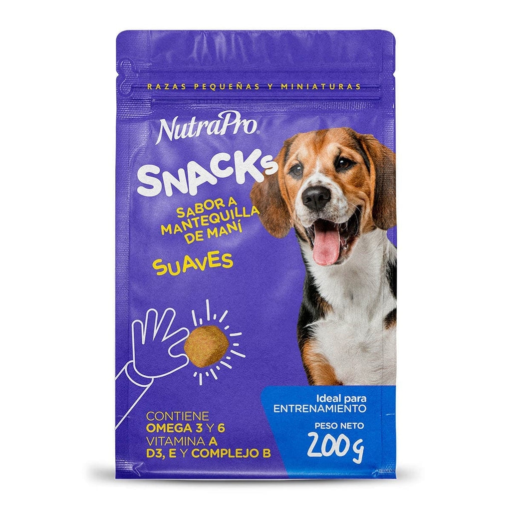 Nutrapro Snack Suaves Perro Maní - PetsPlaza