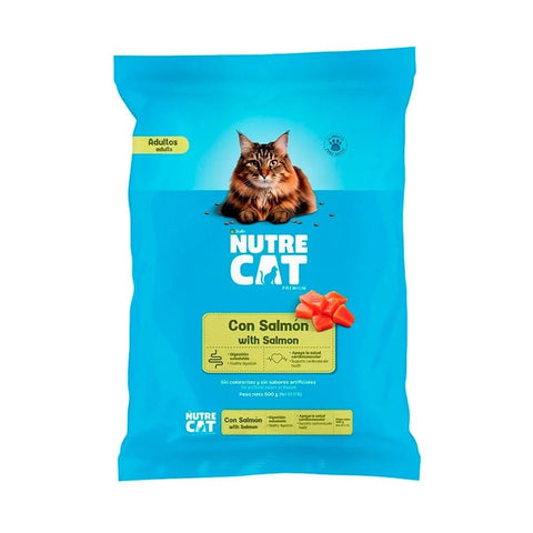 Nutrecat Salmón Gatos Adultos - PetsPlaza