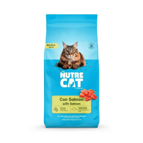 Nutrecat Salmón Gatos Adultos - PetsPlaza