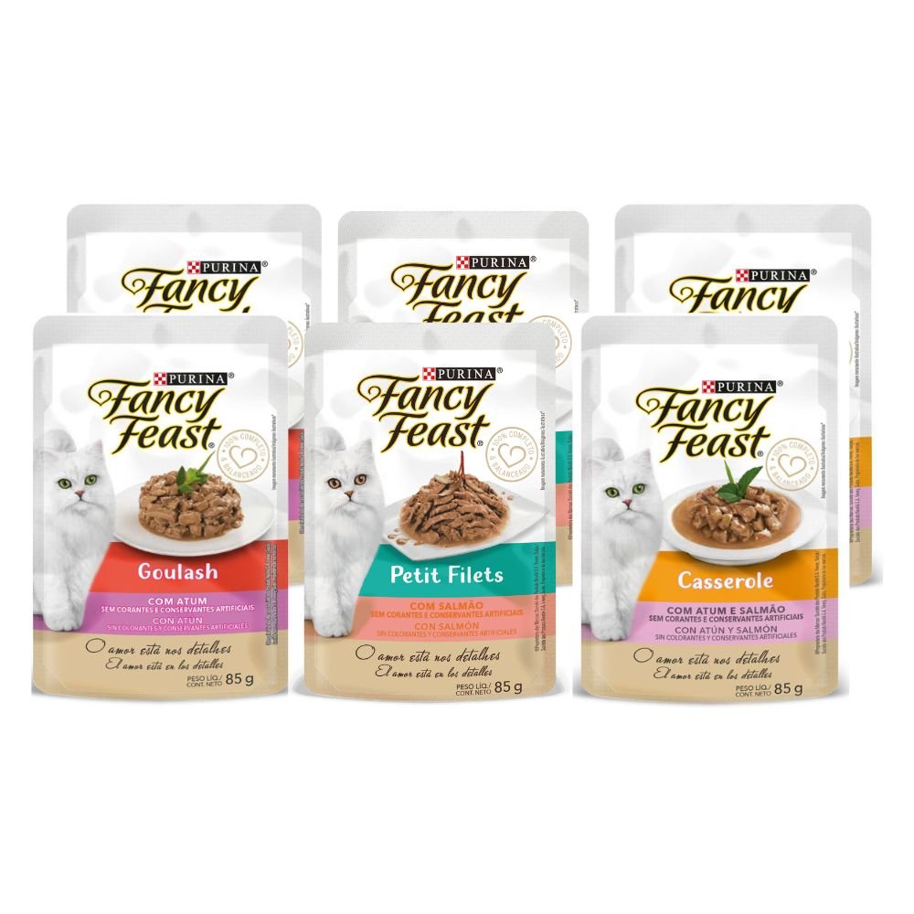 Combo Black Friday: Paquete Surtido Fancy Feast X6 - PetsPlaza