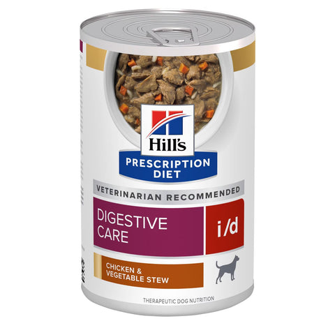 Hill's Prescription Diet i/d Alimento Húmedo de Estofado de Pollo y Vegetales para Perros