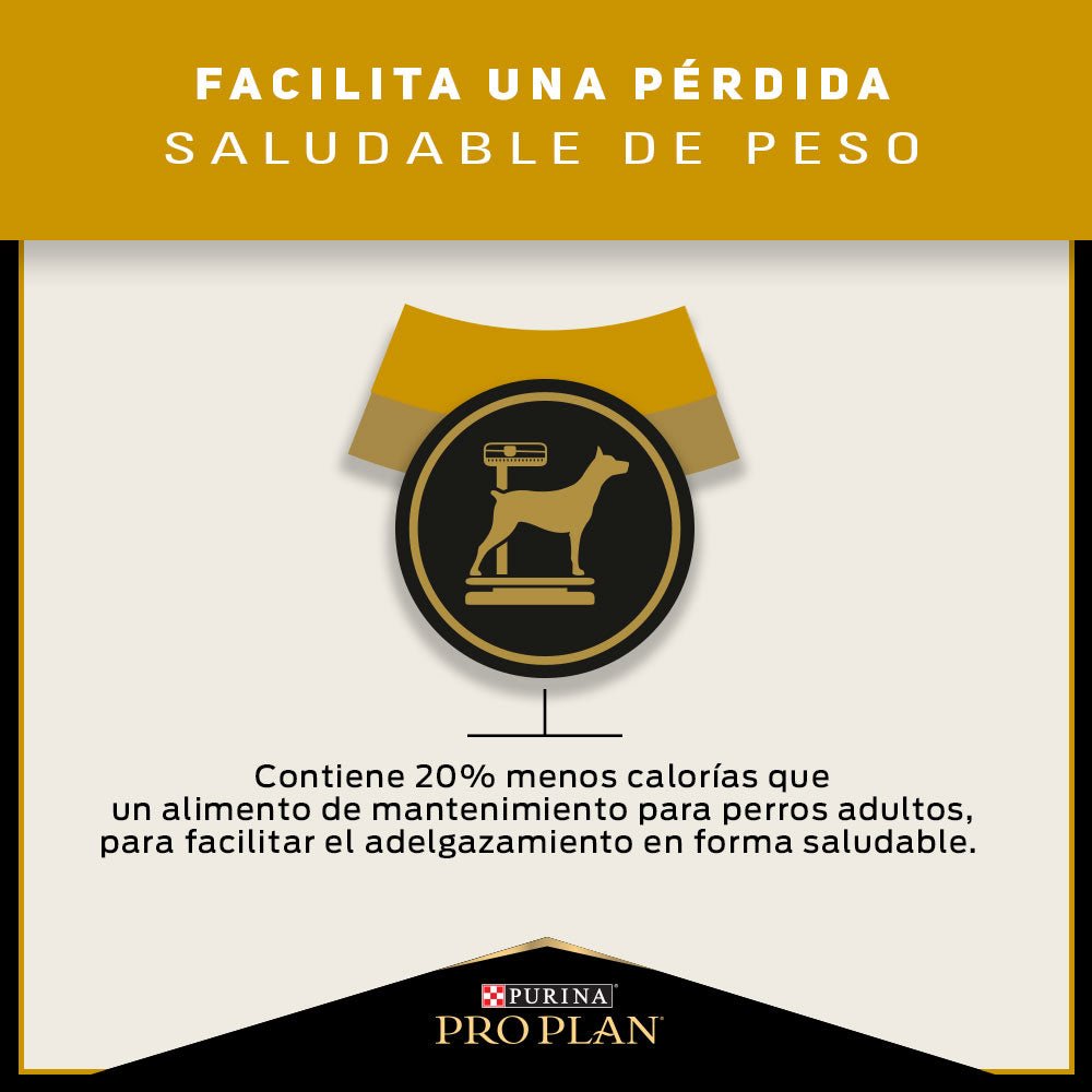 Pro Plan Reduced Calorie Razas Medianas y Grandes - PetsPlaza