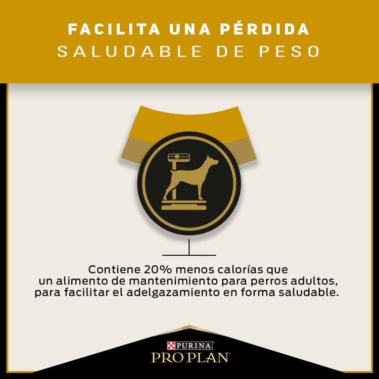 Pro Plan Reduced Calorie Razas Medianas y Grandes - PetsPlaza