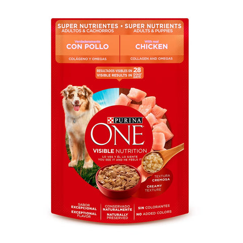 Purina One Superfoods para Cachorros y Adultos Pollo