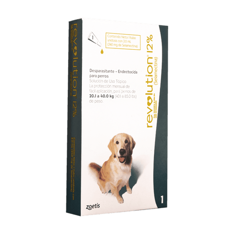 Revolution 12% X 2,0 Ml - Perros de 20 Hasta 40 Kg - PetsPlaza