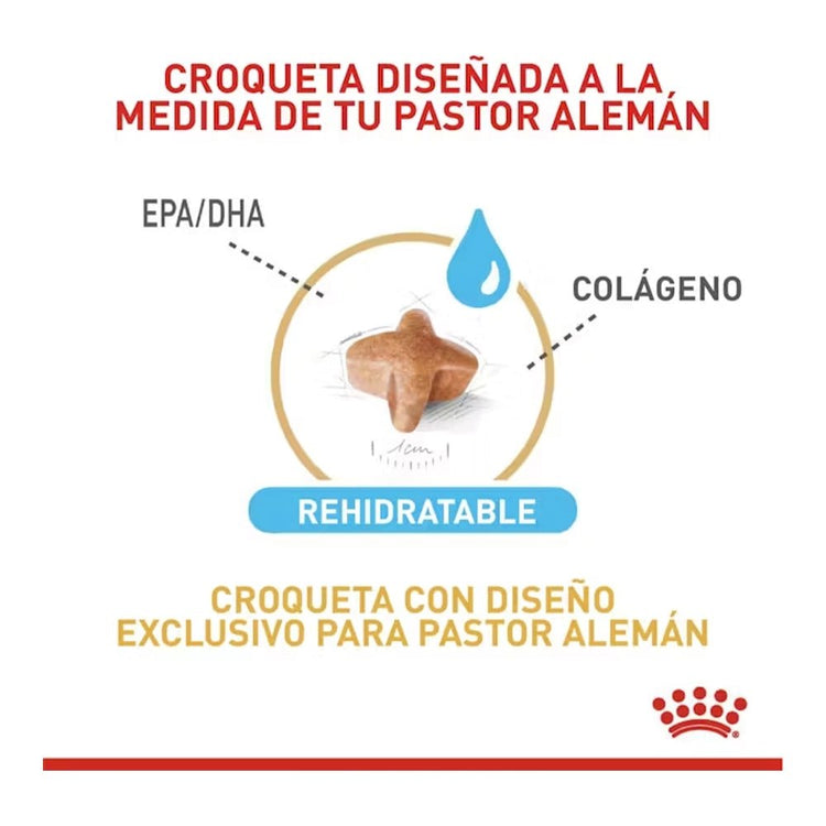 Royal Canin Pastor Alemán 5+ - PetsPlaza