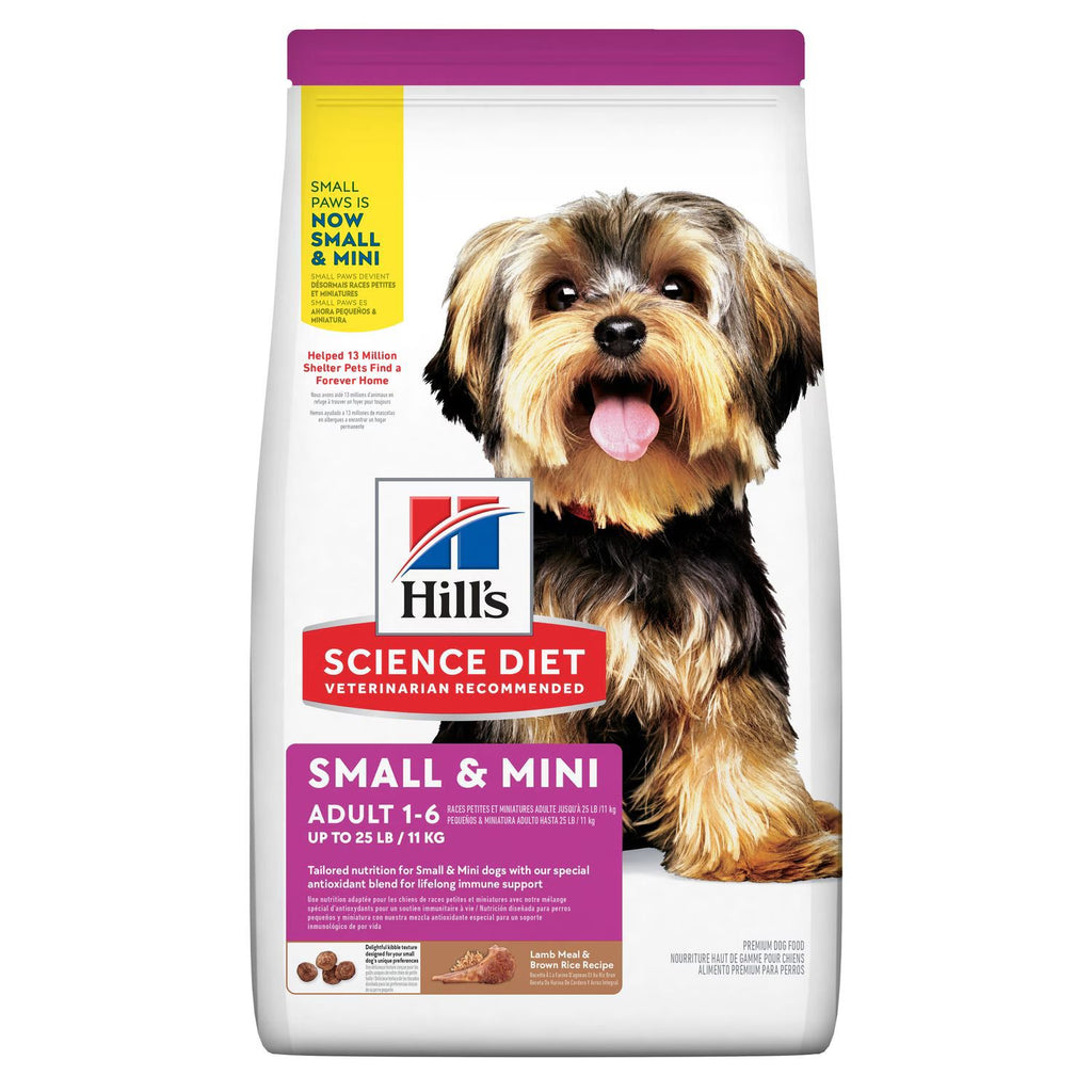 Hill's Science Diet Adult Small & Mini Lamb Meal & Brown Rice para Perros