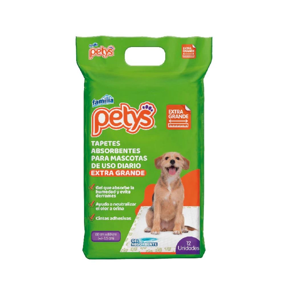 Tapetes Absorbentes Petys Extra Grandes - PetsPlaza
