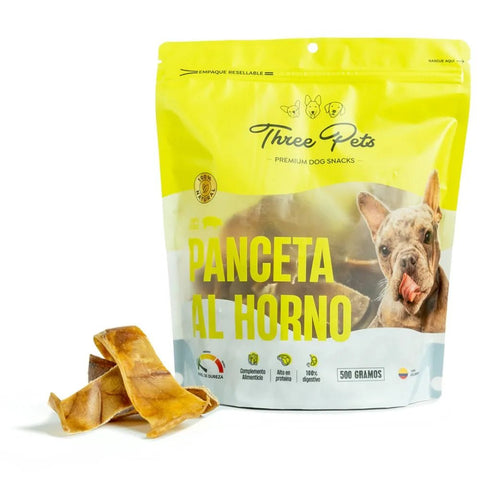 Three Pets Panceta al Horno para Perros - PetsPlaza