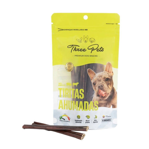 Three Pets Tiritas Ahumadas para Perros - PetsPlaza