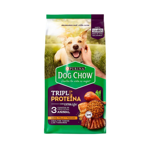Dog Chow Triple Proteína Adultos