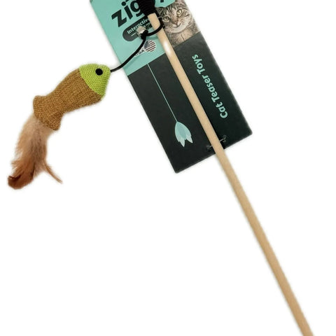 Vara Pez con Plumas - PetsPlaza