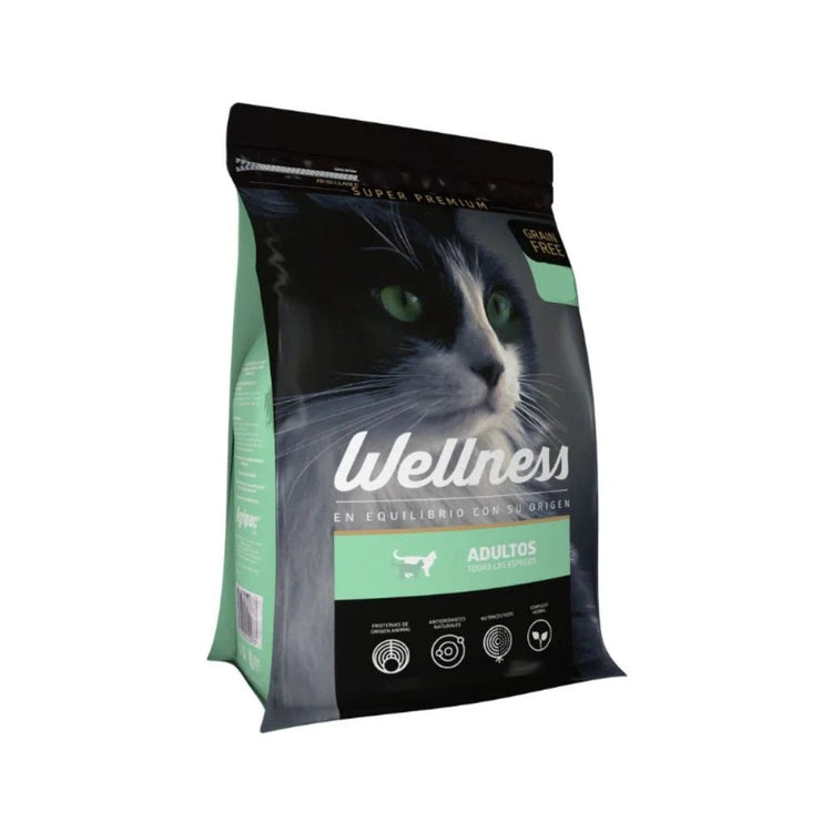 Wellness Grain Free Gatos Adultos - PetsPlaza