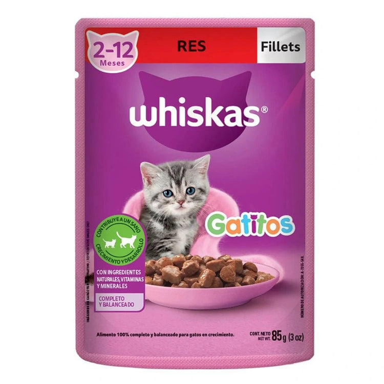Whiskas Pouches Gatitos - PetsPlaza
