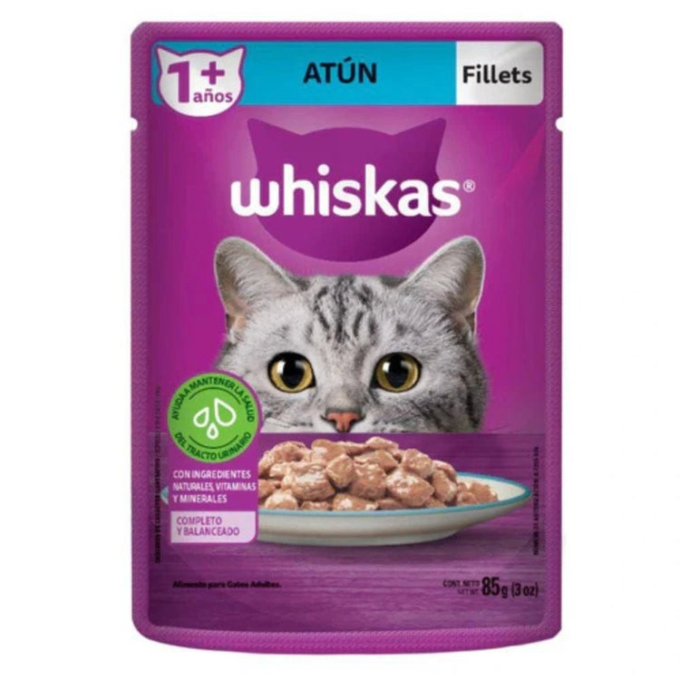 Whiskas Pouches Gatos Adultos - PetsPlaza